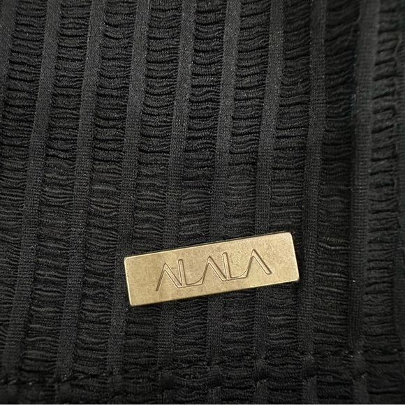 Alala Mirage Tank Black Sleeveless Women's athletic Top - Picture 9 of 10